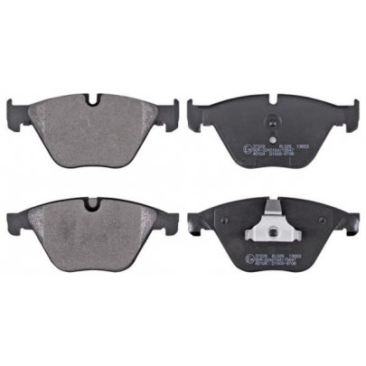 Тормозные колодки передние (154x68.4x19mm) BMW 5 F10/F11 / БМВ 5 Ф10/Ф11 2.5 (бензин) 2009-2017 37829 ABS (Нидерланды)