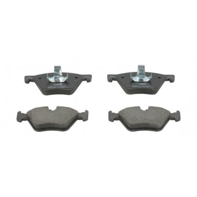 Гальмівні колодки передні (155x63.5x19mm) BMW 5 F10/F11 / БМВ 5 Ф10/Ф11 2.0 (бензин) 2009-2017 573364 CHAMPION (США)