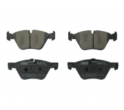 Тормозные колодки передние (155x63.5x19mm) BMW 5 F10/F11 / БМВ 5 Ф10/Ф11 2.5 (бензин) 2009-2017 573364JC JURID (Германия)