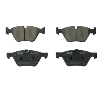 Гальмівні колодки передні (155x63.5x19mm) BMW 5 F10/F11 / БМВ 5 Ф10/Ф11 2.0 (бензин) 2009-2017 573364JC JURID (Німеччина)