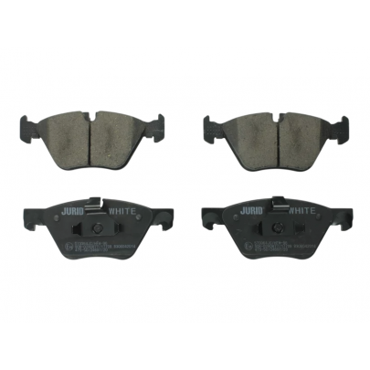 Гальмівні колодки передні (155x63.5x19mm) BMW 5 F10/F11 / БМВ 5 Ф10/Ф11 3.0 (бензин) 2009-2017 573364JC JURID (Німеччина)