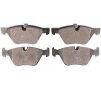 Тормозные колодки передние (155x63.5x19mm) BMW 5 F10/F11 / БМВ 5 Ф10/Ф11 2.0d 2009-2017 BP-12393 OPTIMAL (Германия)