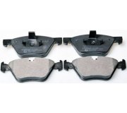 Гальмівні колодки передні (155x63.5x19mm) BMW 5 F10/F11 / БМВ 5 Ф10/Ф11 2.0 (бензин) 2009-2017 BP3447 BREMSI (Італія)