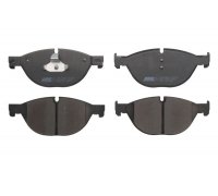 Тормозные колодки передние (192x79x19.5mm) BMW 5 F10/F11 / БМВ 5 Ф10/Ф11 ActiveHybrid 2009-2017 C1B024ABE-P ABE (Польша)