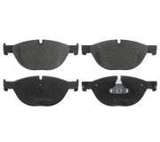 Гальмівні колодки передні (192x79x19.5mm) BMW 5 F10/F11 / БМВ 5 Ф10/Ф11 4.4 (бензин) 2009-2017 P15143.00 WOKING (Іспанія)