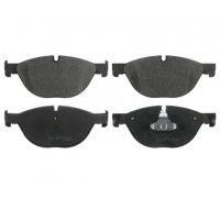 Тормозные колодки передние (192x79x19.5mm) BMW 5 F10/F11 / БМВ 5 Ф10/Ф11 ActiveHybrid 2009-2017 P15143.00 WOKING (Испания)
