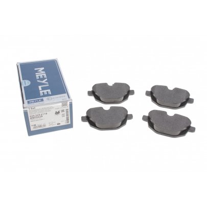 Тормозные колодки задние (106x63x18mm) BMW 5 F10/F11 / БМВ 5 Ф10/Ф11 2009-2017 0252456118 MEYLE (Германия)