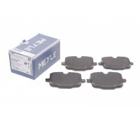 Тормозные колодки задние (116x65.5x18mm) BMW 5 F10/F11 / БМВ 5 Ф10/Ф11 2009-2017 0252470318 MEYLE (Германия)