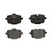 Тормозные колодки задние (116x65.5x18mm) BMW 5 F10/F11 / БМВ 5 Ф10/Ф11 2009-2017 0986494759 BOSCH (Германия) - Фото №1