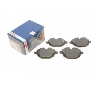 Гальмівні колодки задні (106x63x18mm) BMW 5 F10/F11 / БМВ 5 Ф10/Ф11 2009-2017 0986495442 BOSCH (Німеччина)