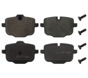 Гальмівні колодки задні (116x65.5x18mm) BMW 5 F10/F11 / БМВ 5 Ф10/Ф11 2009-2017 16812 FEBI (Німеччина)