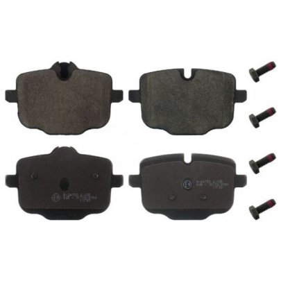 Тормозные колодки задние (116x65.5x18mm) BMW 5 F10/F11 / БМВ 5 Ф10/Ф11 2009-2017 16812 FEBI (Германия)