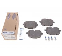 Тормозные колодки задние (116x65.5x18mm) BMW 5 F10/F11 / БМВ 5 Ф10/Ф11 2009-2017 182005 ICER (Испания)