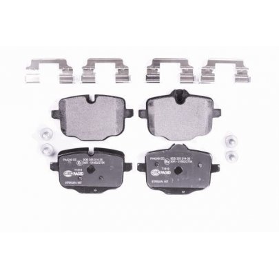 Тормозные колодки задние (116x65.5x18mm) BMW 5 F10/F11 / БМВ 5 Ф10/Ф11 2009-2017 21433.00 ROADHOUSE (Испания)