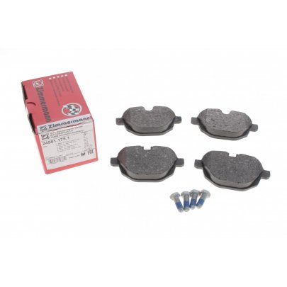 Тормозные колодки задние (106x63x18mm) BMW 5 F10/F11 / БМВ 5 Ф10/Ф11 2009-2017 24561.175.1 ZIMMERMANN (Германия)