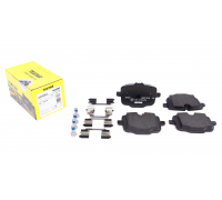 Тормозные колодки задние (116x65.5x18mm) BMW 5 F10/F11 / БМВ 5 Ф10/Ф11 2009-2017 2470301 TEXTAR (Германия)