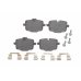 Тормозные колодки задние (116x65.5x18mm) BMW 5 F10/F11 / БМВ 5 Ф10/Ф11 2009-2017 2470303 TEXTAR (Германия) - Фото №2