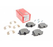 Тормозные колодки задние (116x65.5x18mm) BMW 5 F10/F11 / БМВ 5 Ф10/Ф11 2009-2017 24704.180.2 ZIMMERMANN (Германия)