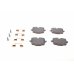 Тормозные колодки задние (116x65.5x18mm) BMW 5 F10/F11 / БМВ 5 Ф10/Ф11 2009-2017 2470401 TEXTAR (Германия) - Фото №2