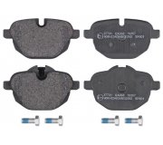 Гальмівні колодки задні (106x63x18mm) BMW 5 F10/F11 / БМВ 5 Ф10/Ф11 2009-2017 37731 ABS (Нідерланди)