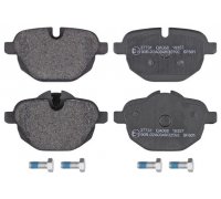 Гальмівні колодки задні (106x63x18mm) BMW 5 F10/F11 / БМВ 5 Ф10/Ф11 2009-2017 37731 ABS (Нідерланди)