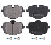 Гальмівні колодки задні (116x65.5x18mm) BMW 5 F10/F11 / БМВ 5 Ф10/Ф11 2009-2017 37787 ABS (Нідерланди)