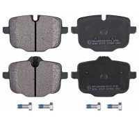 Гальмівні колодки задні (116x65.5x18mm) BMW 5 F10/F11 / БМВ 5 Ф10/Ф11 2009-2017 37787 ABS (Нідерланди)