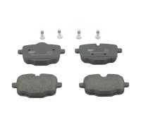 Тормозные колодки задние (116x65.5x18mm) BMW 5 F10/F11 / БМВ 5 Ф10/Ф11 2009-2017 573353J JURID (Германия)