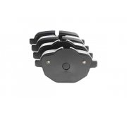Гальмівні колодки задні (106x63x18mm) BMW 5 F10/F11 / БМВ 5 Ф10/Ф11 2009-2017 69731801 VIKA (Тайвань)