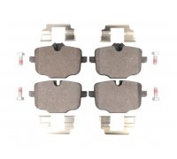 Тормозные колодки задние (116x65.5x18mm) BMW 5 F10/F11 / БМВ 5 Ф10/Ф11 2009-2017 BP-12416 OPTIMAL (Германия)
