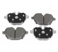 Тормозные колодки задние (106x63x18mm) BMW 5 F10/F11 / БМВ 5 Ф10/Ф11 2009-2017 BP3449 BREMSI (Италия)