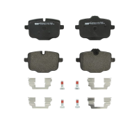 Тормозные колодки задние (116x65.5x18mm) BMW 5 F10/F11 / БМВ 5 Ф10/Ф11 2009-2017 FDB4381 FERODO (Великобритания)