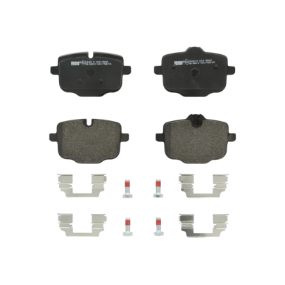 Тормозные колодки задние (116x65.5x18mm) BMW 5 F10/F11 / БМВ 5 Ф10/Ф11 2009-2017 FDB4381 FERODO (Великобритания)