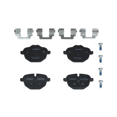Гальмівні колодки задні (106x63x18mm) BMW 5 F10/F11 / БМВ 5 Ф10/Ф11 2009-2017 JQ101176 KAMOKA (Польща)