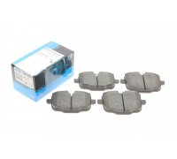 Тормозные колодки задние (116x65.5x18mm) BMW 5 F10/F11 / БМВ 5 Ф10/Ф11 2009-2017 KBP-10019 KAVO Parts (Нидерланды)