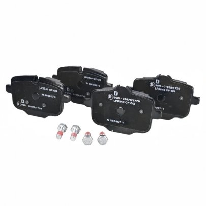 Тормозные колодки задние (116x65.5x18mm) BMW 5 F10/F11 / БМВ 5 Ф10/Ф11 2009-2017 LP2246 DELPHI (США)