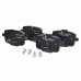 Тормозные колодки задние (116x65.5x18mm) BMW 5 F10/F11 / БМВ 5 Ф10/Ф11 2009-2017 LP2246 DELPHI (США) - Фото №1