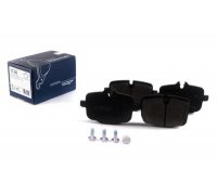 Гальмівні колодки задні (116x65.5x18mm) BMW 5 F10/F11 / БМВ 5 Ф10/Ф11 2009-2017 TX17-36 TOMEX (Польща)
