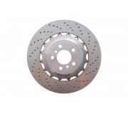 Тормозной диск задний правый (396x24mm) BMW 5 F10/F11 / БМВ 5 Ф10/Ф11 2009-2017 BRR48181 SHW PERFORMANCE (Германия)