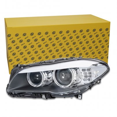 Фара передняя левая (D1S; LED, электрическая, до 2013г.в) BMW 5 F10/F11 / БМВ 5 Ф10/Ф11 2009-2013 1EL010131-511 HELLA (Германия)
