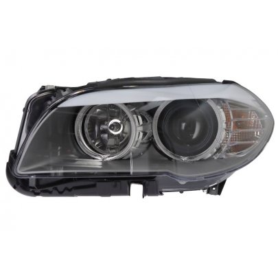 Фара передняя левая (H7/H7; PY24W, электрическая) BMW 5 F10/F11 / БМВ 5 Ф10/Ф11 2009-2017 1EL010131-911 HELLA (Германия)