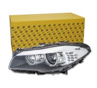 Фара передняя левая (D1S; H7; LED, электрическая, до 2013г.в) BMW 5 F10/F11 / БМВ 5 Ф10/Ф11 2009-2013 1ZS010131-611 HELLA (Германия)