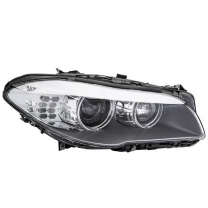 Фара передняя правая (D1S; H7; LED, электрическая, до 2013г.в.) BMW 5 F10/F11 / БМВ 5 Ф10/Ф11 2009-2013 1ZS010131-641 HELLA (Германия)