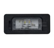 Подсветка номера (тип ламп: LED) BMW 5 F10/F11 / БМВ 5 Ф10/Ф11 2009-2017 15-0295-00-9 TYC (Тайвань)