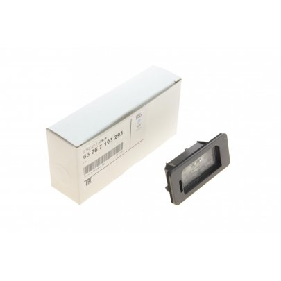 Подсветка номера (тип ламп: LED) BMW 5 F10/F11 / БМВ 5 Ф10/Ф11 2009-2017 63267193293 BMW (Германия)