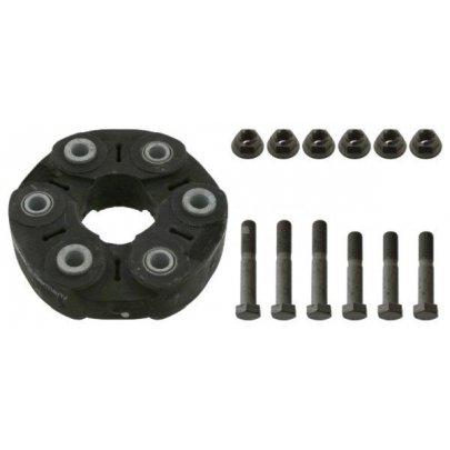 Муфта кардана еластична (комплект, 54x140mm) BMW 5 F10/F11 / БМВ 5 Ф10/Ф11 2009-2017 20943527 SWAG (Німеччина)
