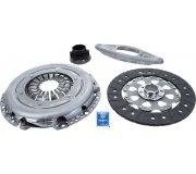 Комплект сцепления (корзина, диск, выжимной) BMW 5 F10/F11 / БМВ 5 Ф10/Ф11 2.0d N47 2009-2017 3000970140 SACHS (Германия)