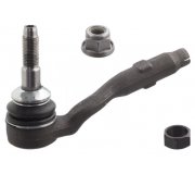Наконечник рулевой тяги левый BMW 5 F10/F11 / БМВ 5 Ф10/Ф11 2009-2017 39675 FEBI (Германия)
