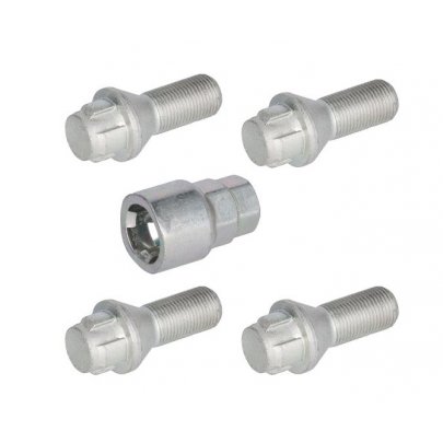 Болт колесный (M14x1.5мм, комплект) BMW 5 F10/F11 / БМВ 5 Ф10/Ф11 2009-2017 47550 FEBI (Германия)
