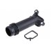 Фланец системы охлаждения BMW 5 F10/F11 / БМВ 5 Ф10/Ф11 2.0d N47 2009-2017 CTM-BM-066 NTY (Польша) - Фото №2